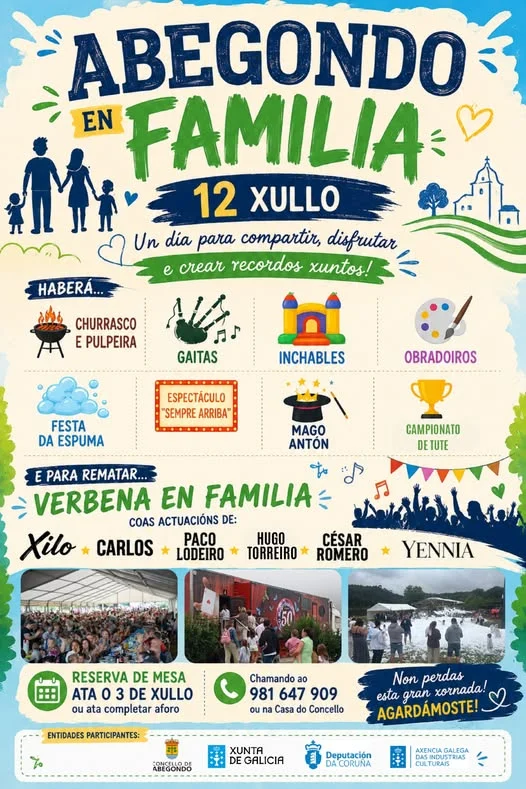 El planazo del próximo domingo: El "Día da Familia" regresa a nuestro  encoro de Beche